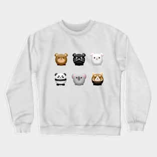 Kawaii Panda Crewneck Sweatshirt